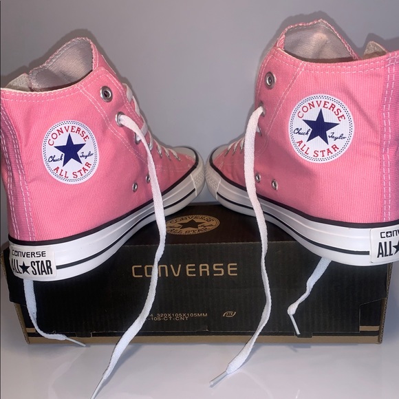 converse all star hi pink